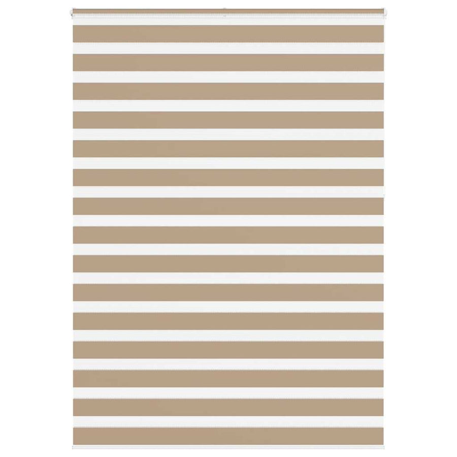 Zebra Blind 155x230 cm stofbreedte 150,9 cm polyester zandbruin