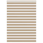 Zebra rolgordijn 165x230 cm zandbruin polyester