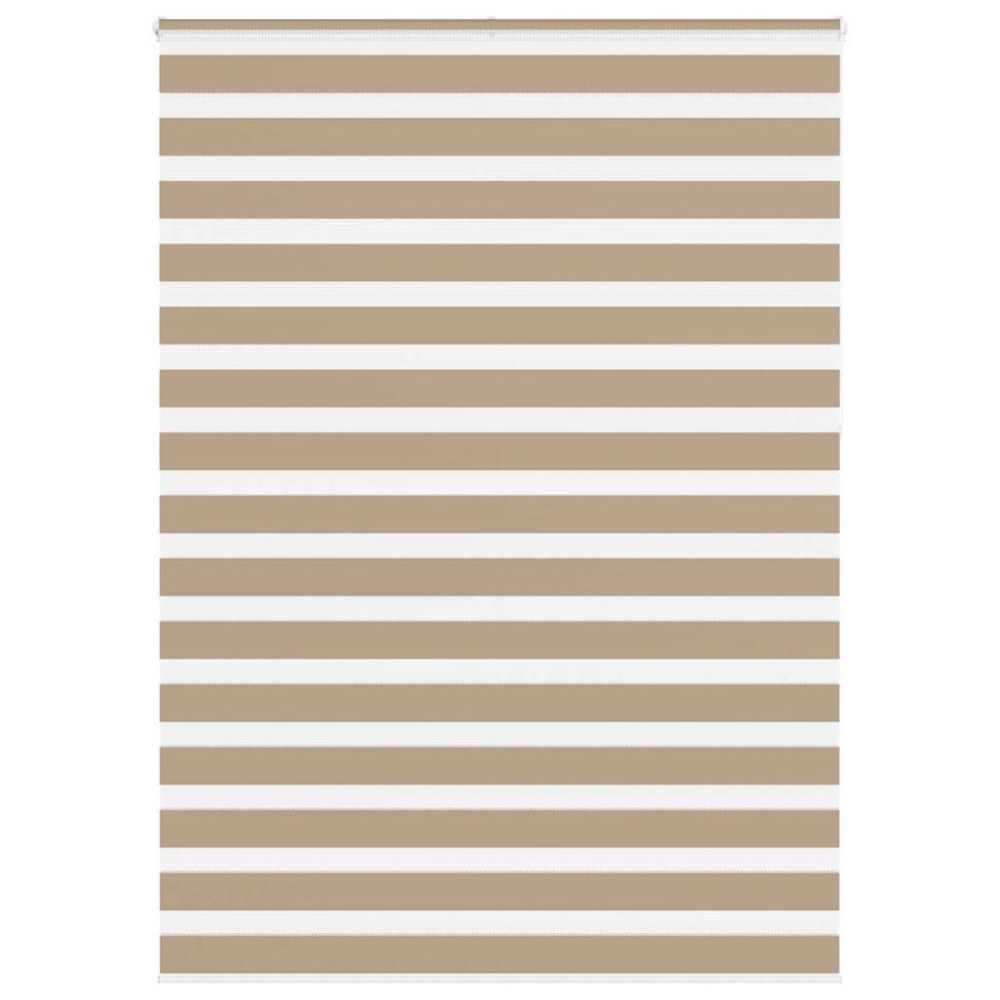 Zebra Blind 165x230 cm stofbreedte 160,9 cm polyester zandbruin