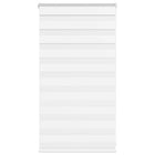 Zebra blind 70x100 cm fabric width 65.9 cm polyester white