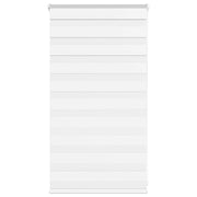 Zebra rolgordijn 70x100 cm polyester wit