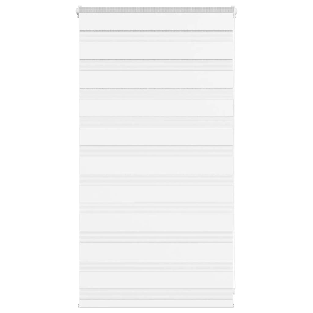 Zebra blind 70x100 cm stofbreedte 65,9 cm polyester wit