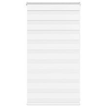 Zebra blind 70x100 cm stofbreedte 65,9 cm polyester wit