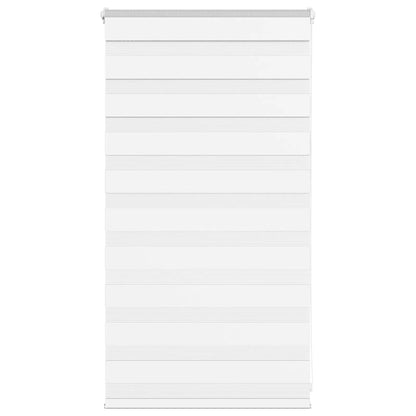 Zebra blind 70x100 cm stofbreedte 65,9 cm polyester wit