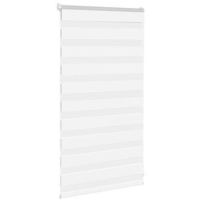 Zebra blind 70x100 cm stofbreedte 65,9 cm polyester wit