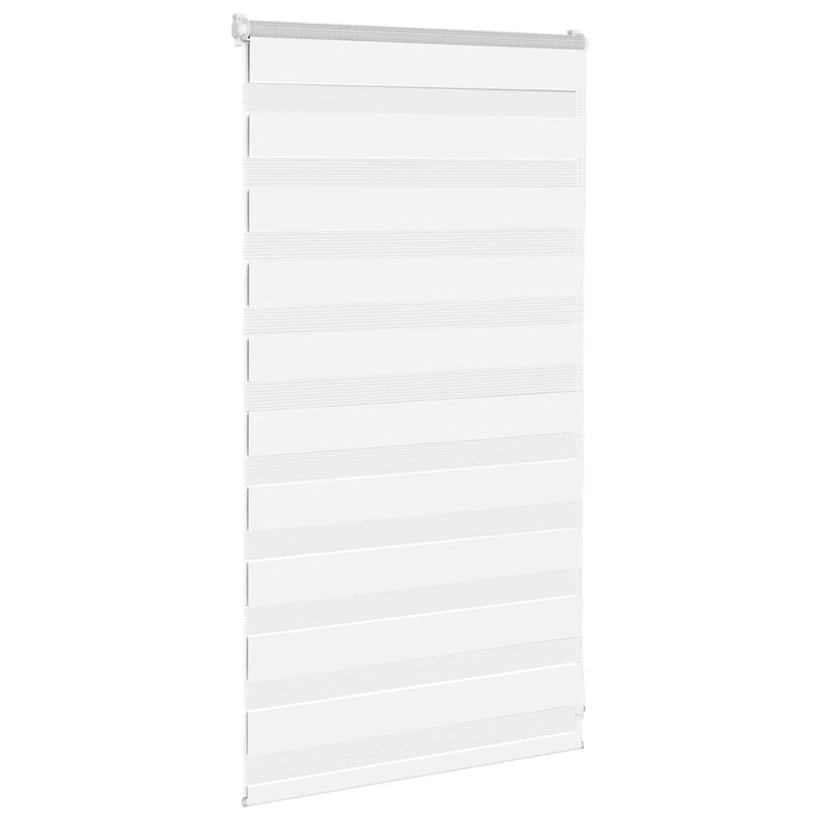 Zebra blind 70x100 cm stofbreedte 65,9 cm polyester wit