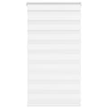 Zebra Blind 75x100 cm stofbreedte 70,9 cm polyester wit