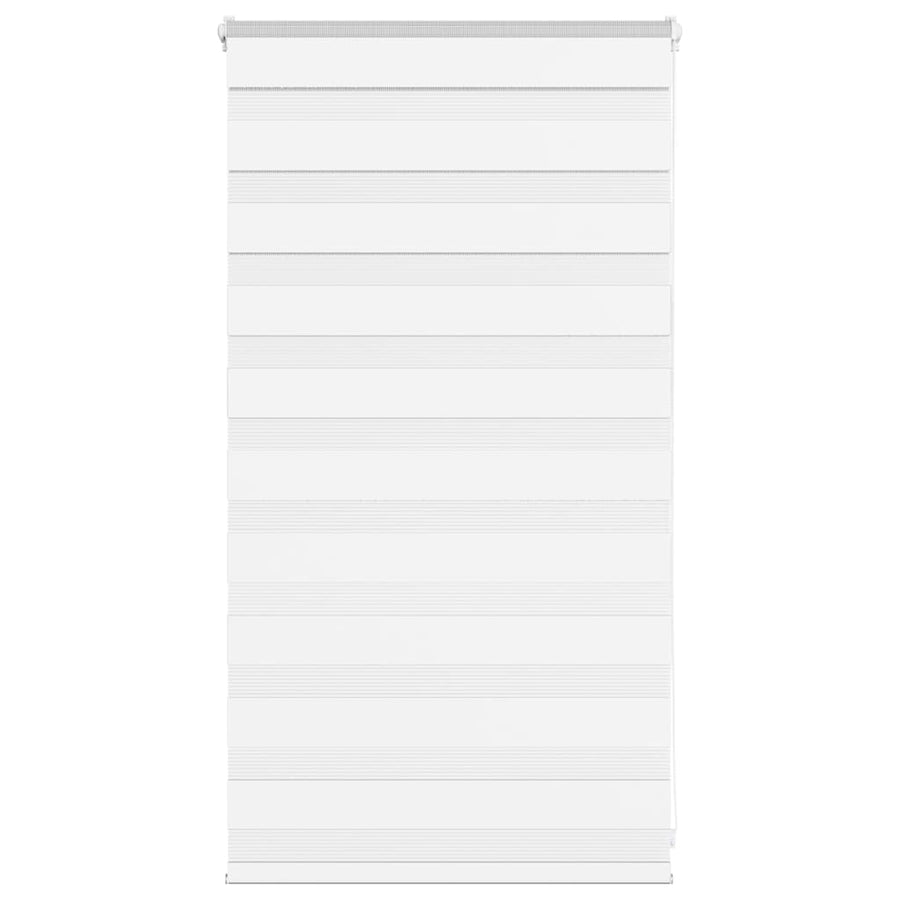 Zebra Blind 75x100 cm stofbreedte 70,9 cm polyester wit