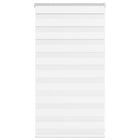 Zebra rolgordijn 80x100 cm polyester wit