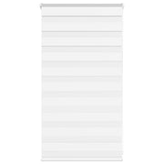 Zebra rolgordijn 80x100 cm polyester wit