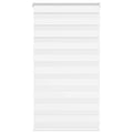 Zebra Blind 90x100 cm stofbreedte 85,9 cm polyester wit