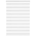 Zebra Blind 95x100 cm stofbreedte 90,9 cm polyester wit
