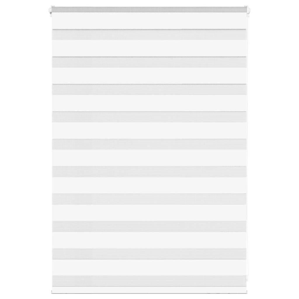 Zebra Blind 95x100 cm stofbreedte 90,9 cm polyester wit