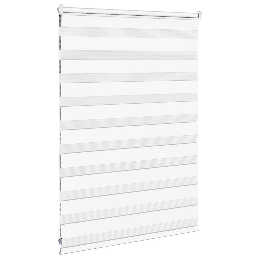 Zebra Blind 95x100 cm stofbreedte 90,9 cm polyester wit