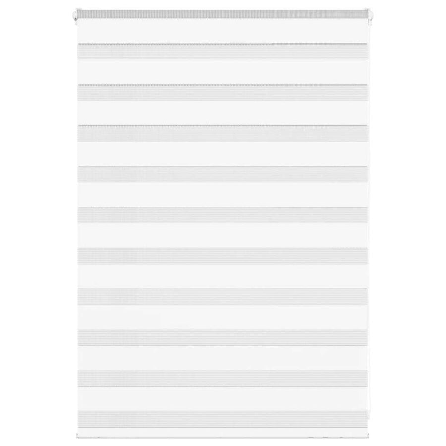 Zebra Blind 105x100 cm stofbreedte 100,9 cm polyester wit