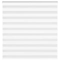 Zebra Blind 140x100 cm stofbreedte 135,9 cm polyester wit