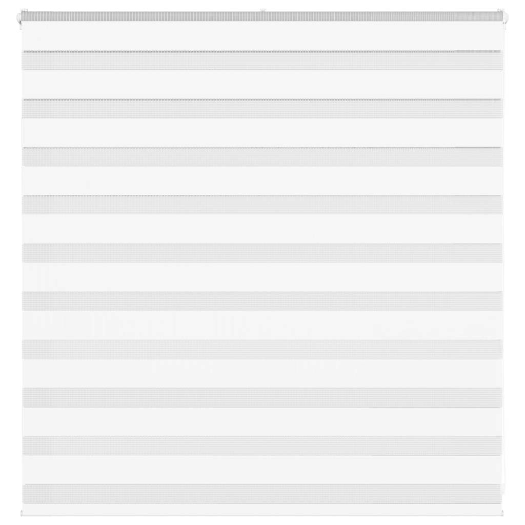 Zebra Blind 140x100 cm stofbreedte 135,9 cm polyester wit