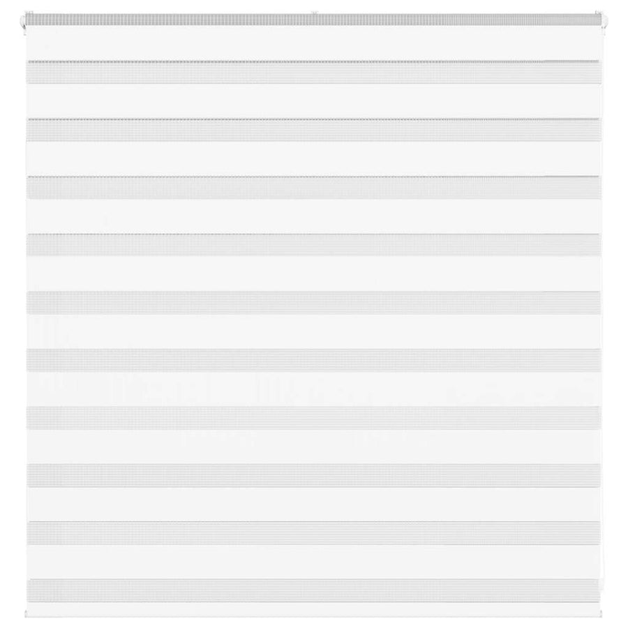 Zebra Blind 140x100 cm stofbreedte 135,9 cm polyester wit