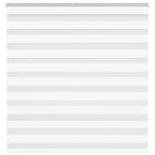 Zebra rolgordijn 145x100 cm polyester wit