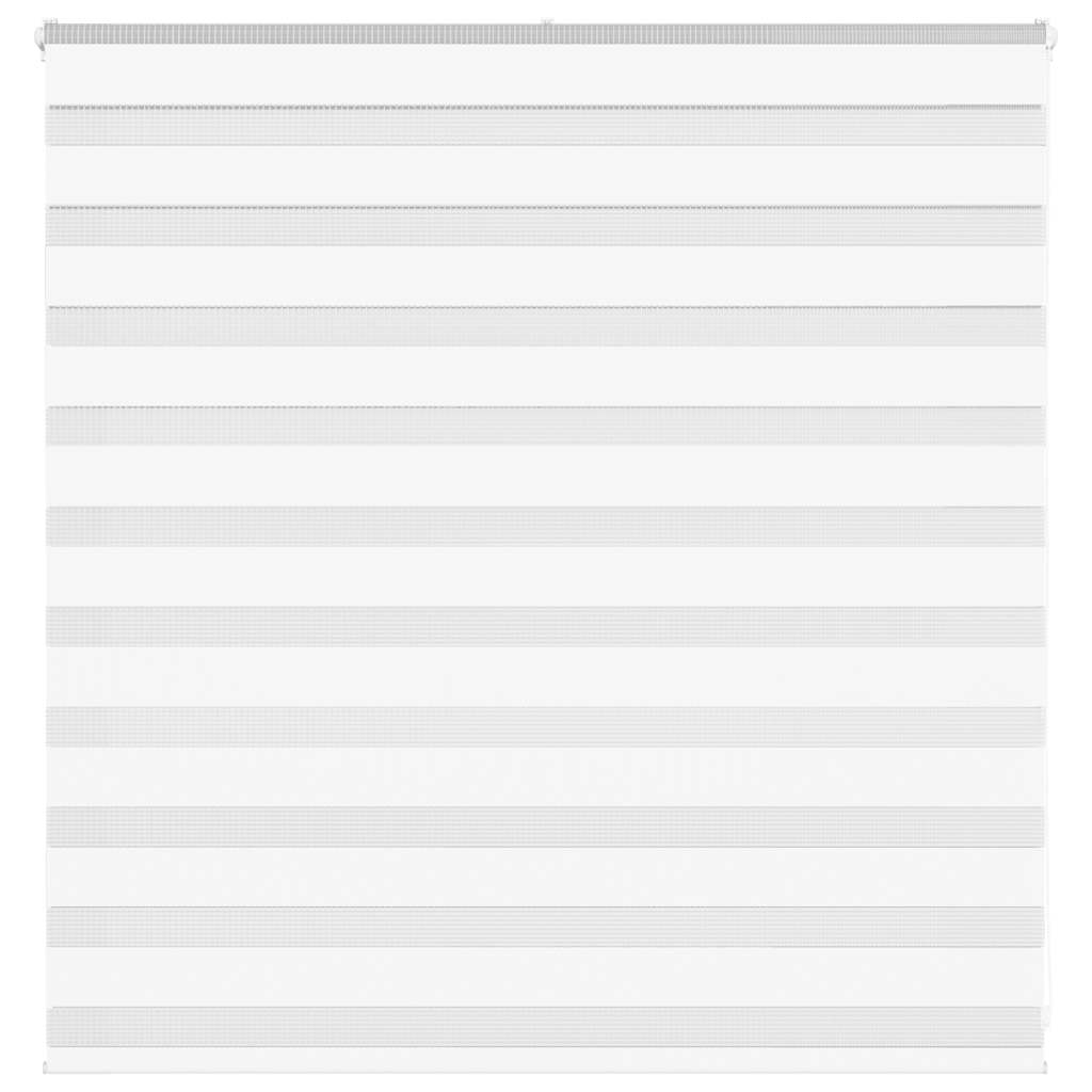 Zebra Blind 145x100 cm stofbreedte 140,9 cm polyester wit