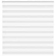Zebra rolgordijn 145x100 cm polyester wit