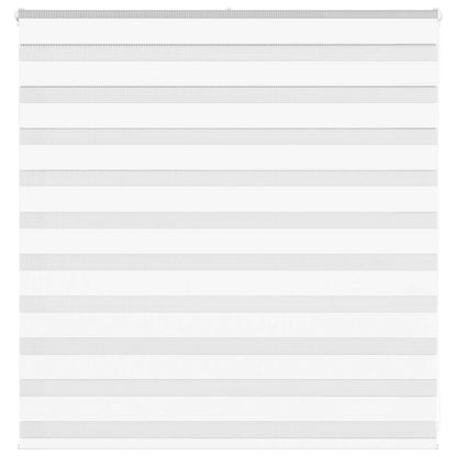 Zebra Blind 145x100 cm stofbreedte 140,9 cm polyester wit