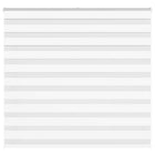 Zebra rolgordijn 155x100 cm polyester wit