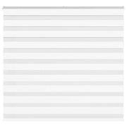 Zebra rolgordijn 155x100 cm polyester wit