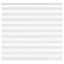 Zebra Blind 155x100 cm stofbreedte 150,9 cm polyester wit