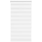 Zebra rolgordijn 70x150 cm polyester wit