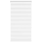 Zebra rolgordijn 70x150 cm polyester wit