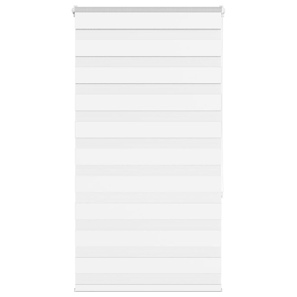Zebra Blind 70x150 cm stofbreedte 65,9 cm polyester wit
