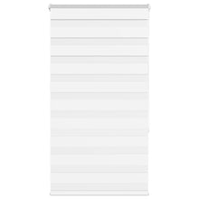 Zebra Blind 70x150 cm stofbreedte 65,9 cm polyester wit