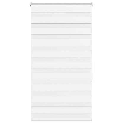 Zebra Blind 70x150 cm stofbreedte 65,9 cm polyester wit