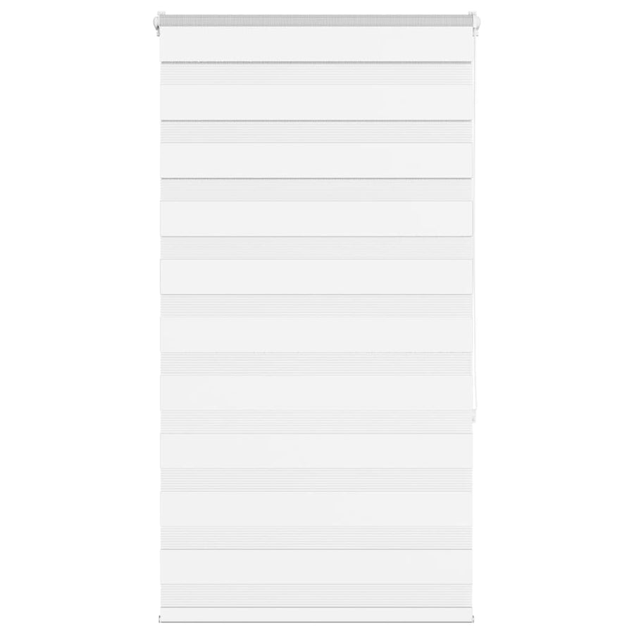Zebra Blind 70x150 cm stofbreedte 65,9 cm polyester wit