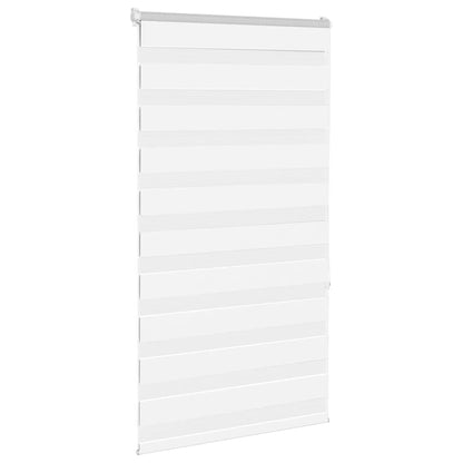 Zebra Blind 70x150 cm stofbreedte 65,9 cm polyester wit