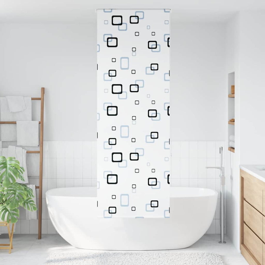 Doucherolgordijn 60x240 cm stofbreedte 56 cm