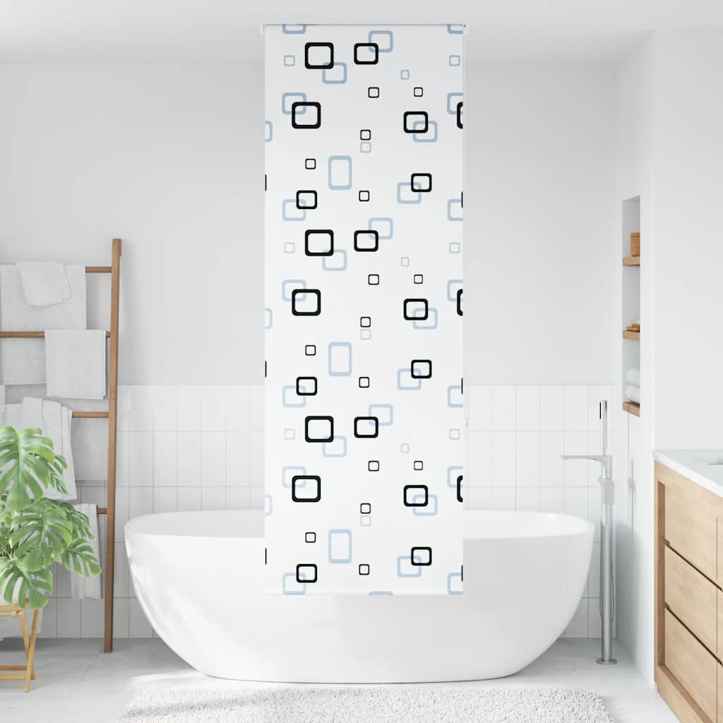 Doucherolgordijn 80x240 cm stofbreedte 76 cm