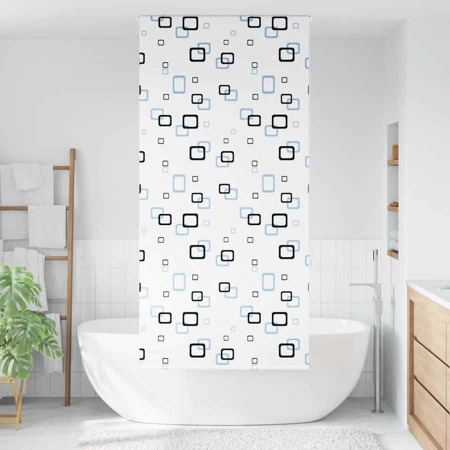 Doucherolgordijn 100x240 cm stofbreedte 96 cm