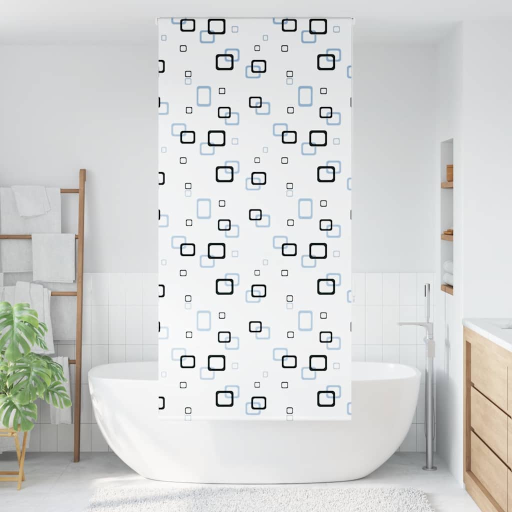 Doucherolgordijn 110x240 cm stofbreedte 106 cm