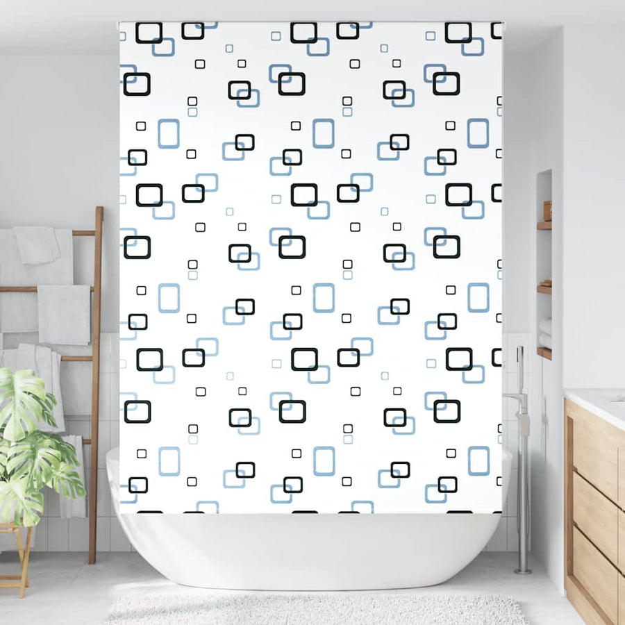 Doucherolgordijn 150x240 cm stofbreedte 146 cm