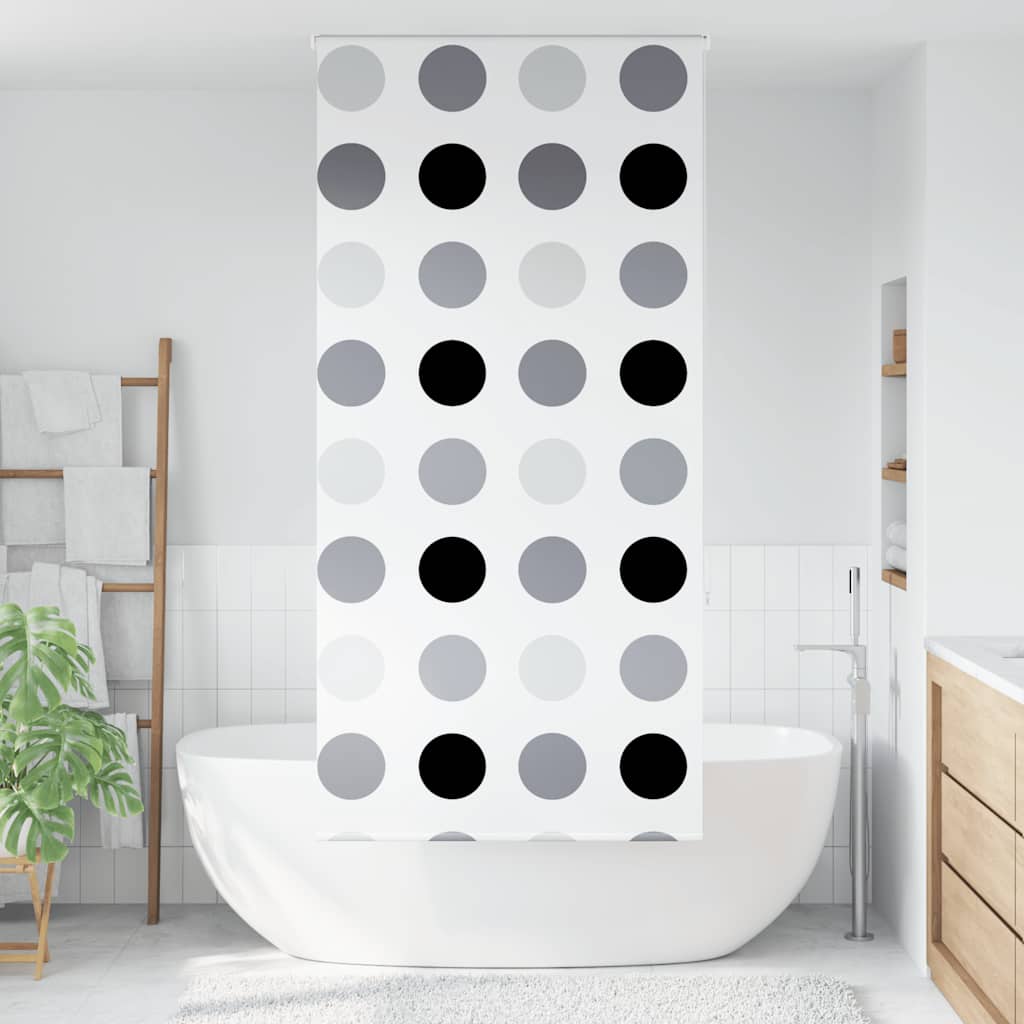 Doucherolgordijn 110x240 cm stofbreedte 106 cm