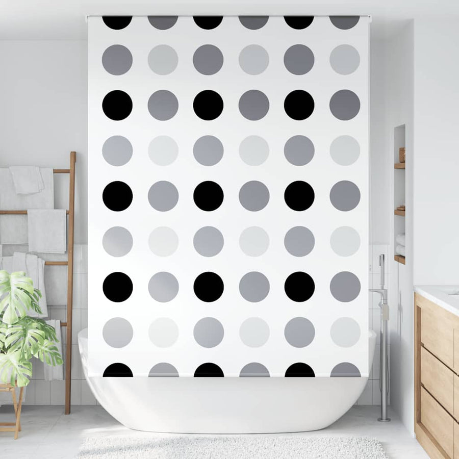 Doucherolgordijn 150x240 cm stofbreedte 146 cm