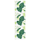 Doucherolgordijn 60x240 cm PEVA groen bladeren