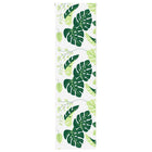 Doucherolgordijn 70x66 cm groen bladeren