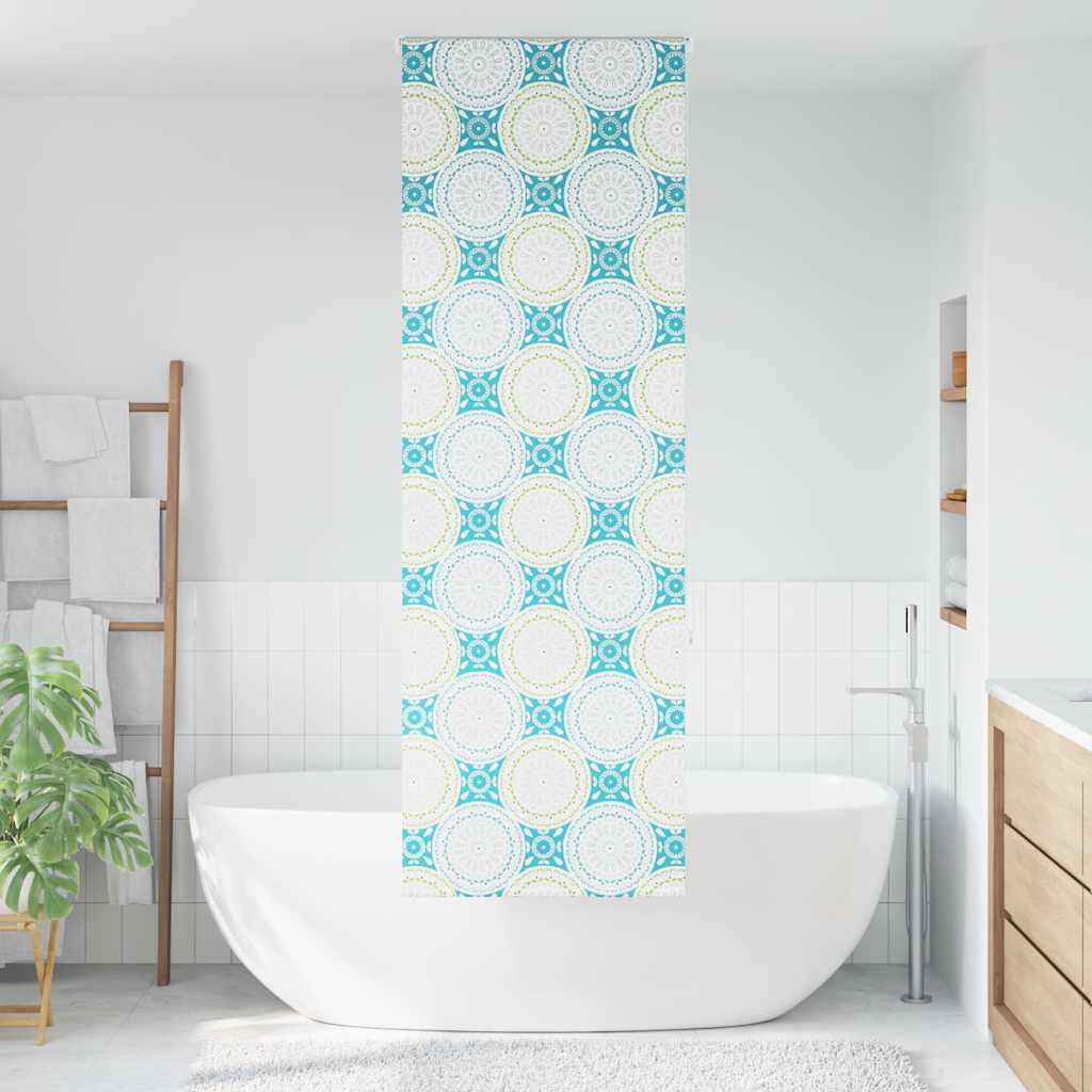 Doucherolgordijn 80x240 cm stofbreedte 76 cm