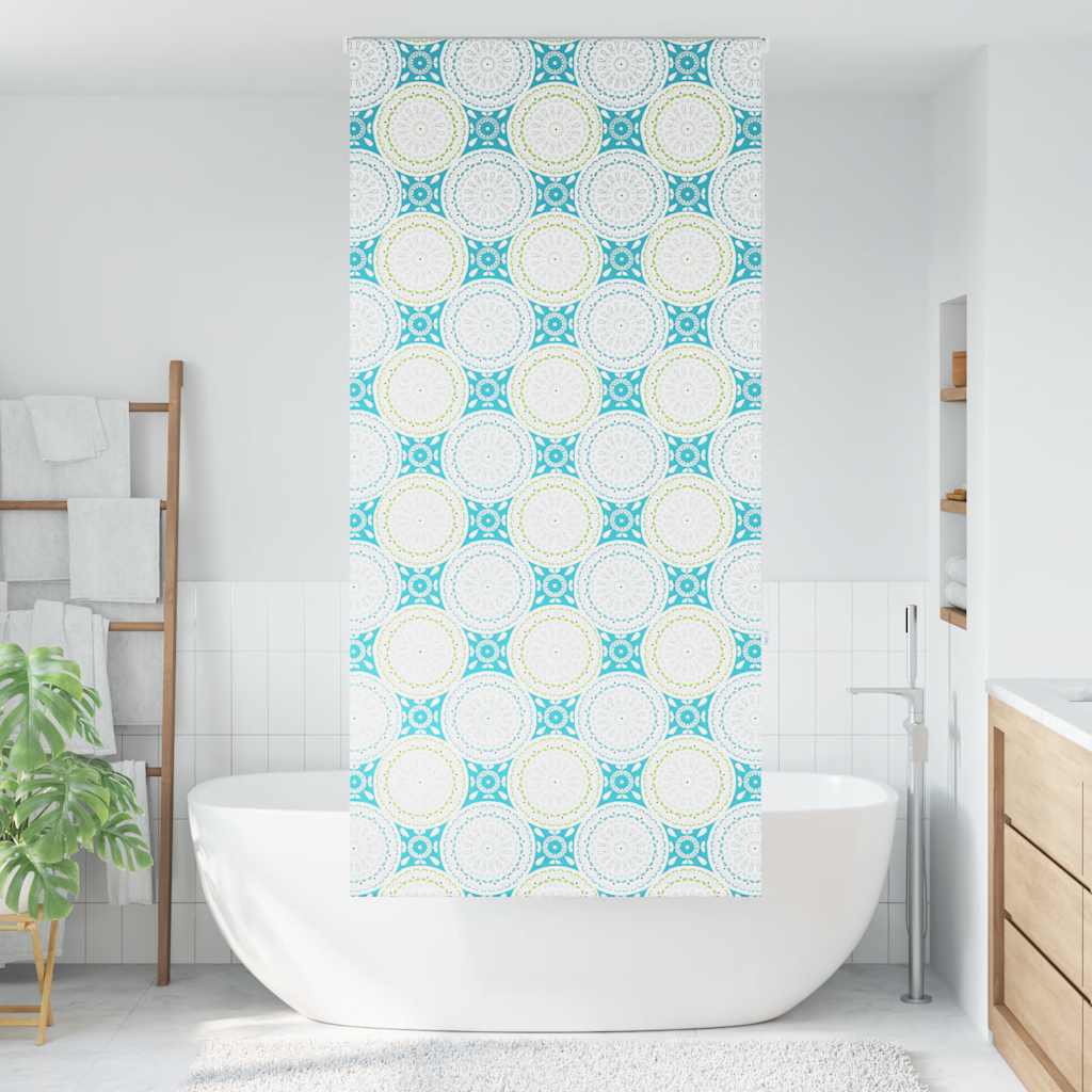 Doucherolgordijn 90x240 cm stofbreedte 86 cm