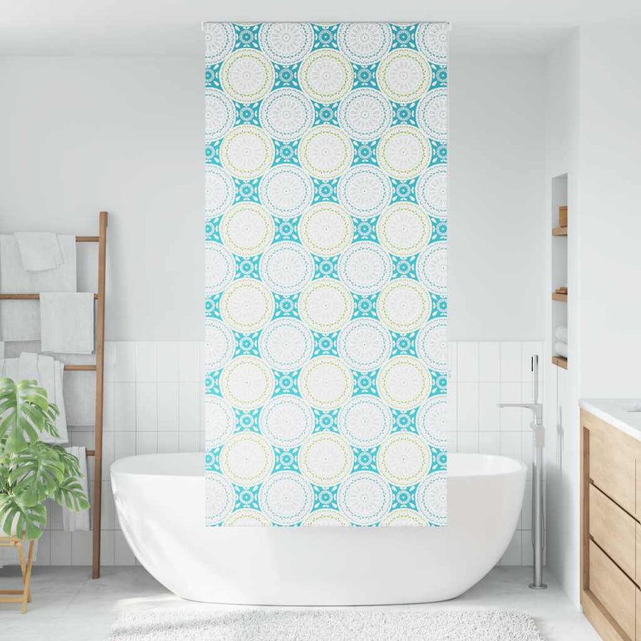 Doucherolgordijn 100x240 cm stofbreedte 96 cm