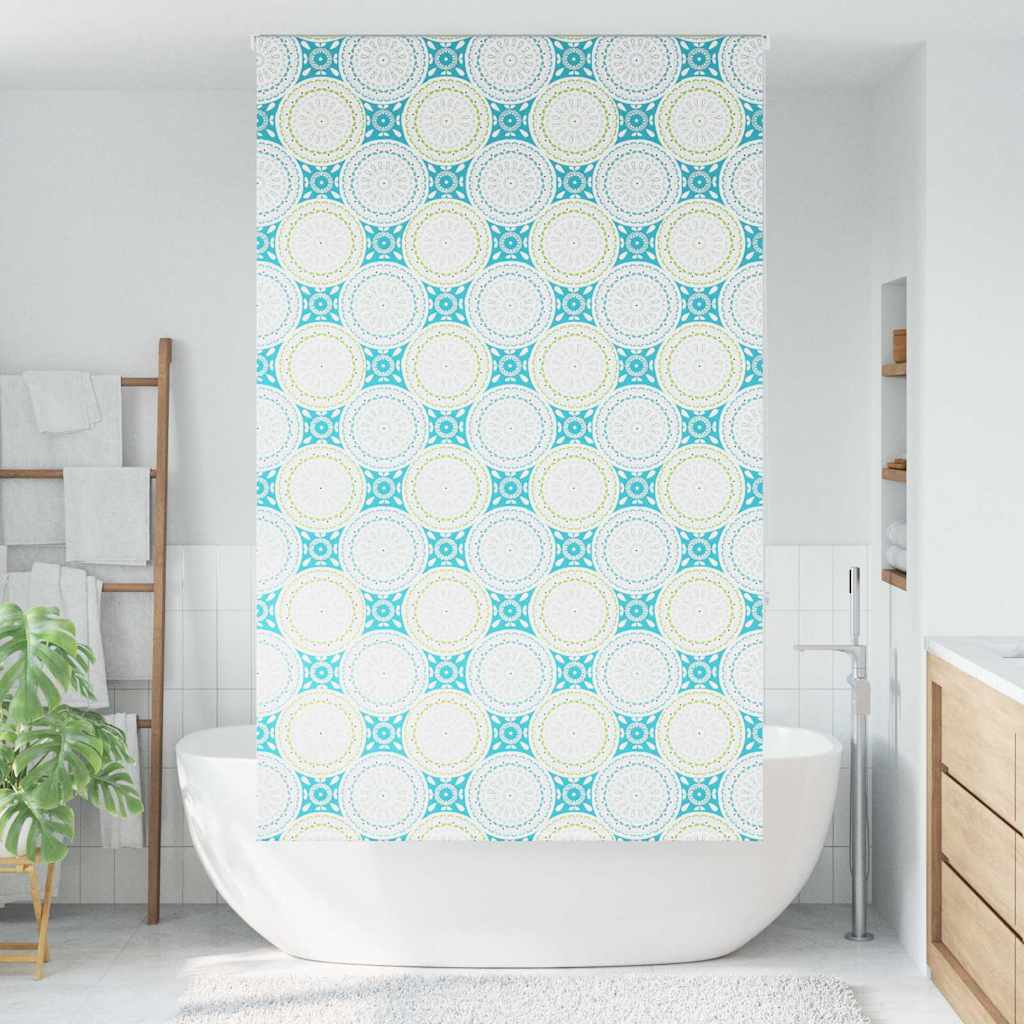 Doucherolgordijn 120x240 cm stofbreedte 116 cm
