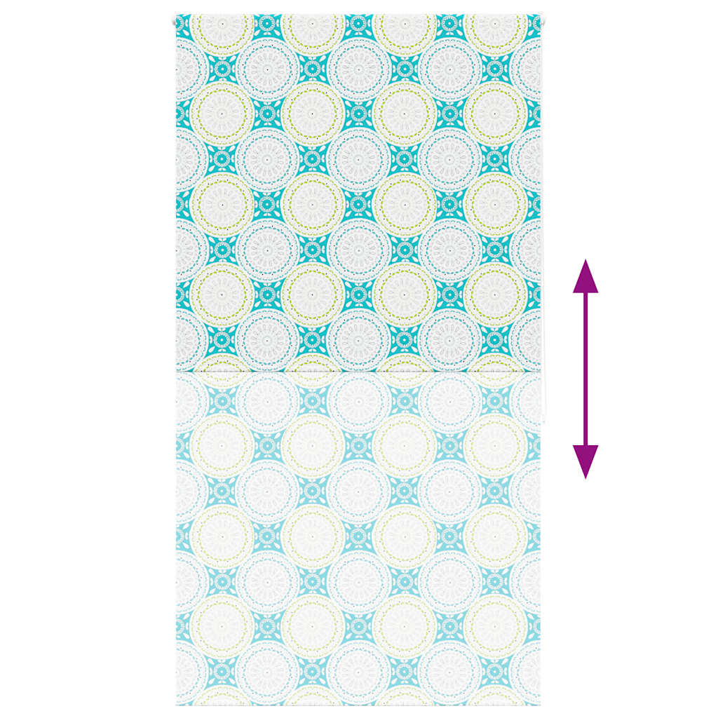 Doucherolgordijn 120x240 cm stofbreedte 116 cm